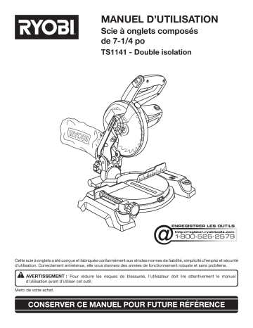 Ryobi TS1144 7-1/4