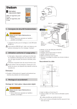 THEBEN LUNA 121 top2 RC AL 24V Mode d'emploi