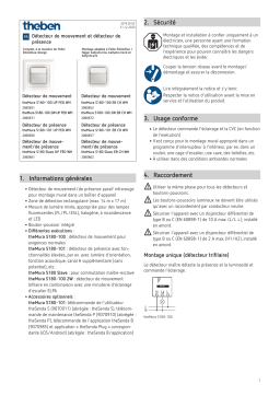 THEBEN theMura S180-101 UP FED WH Mode d'emploi