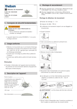 THEBEN LUXA 103-101 DE WH Mode d'emploi