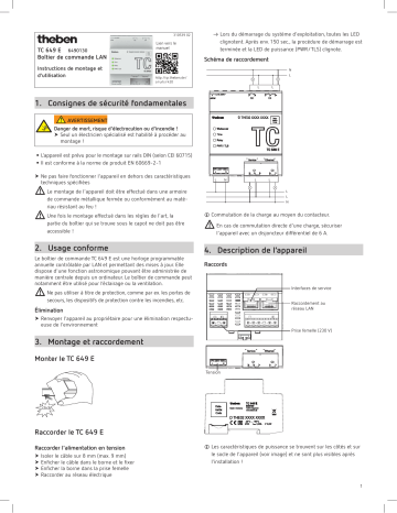 THEBEN TC 649 E Mode d'emploi | Fixfr