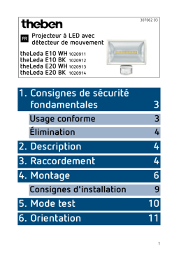 THEBEN theLeda E20 WH Mode d'emploi