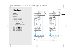 THEBEN LUNA 110 EL 24V Mode d'emploi