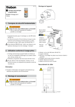 THEBEN SELEKTA 170 top2 24V Mode d'emploi