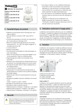 THEBEN theMova S360 KNX AP WH Mode d'emploi