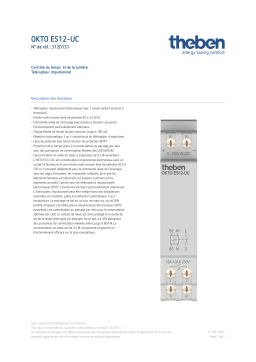 THEBEN OKTO ES12-UC Fiche technique