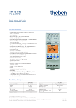 THEBEN 6120101_fr Fiche technique