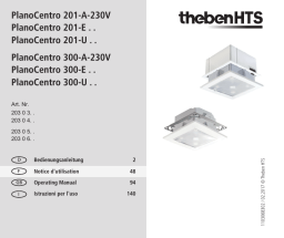 THEBEN PlanoCentro 300-USR Mode d'emploi