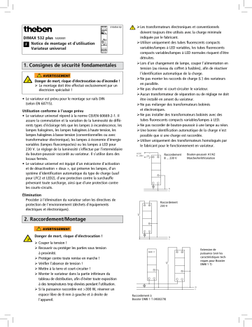 THEBEN DIMAX 532 plus Mode d'emploi | Fixfr