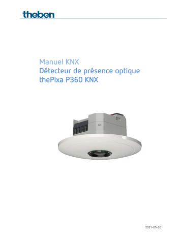 THEBEN thePixa P360 KNX UP WH Manuel utilisateur | Fixfr