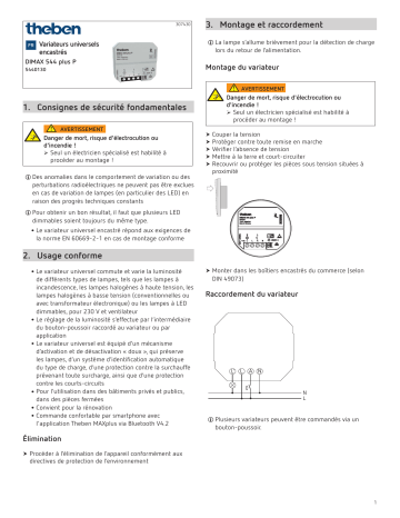 THEBEN DIMAX 544 plus P Mode d'emploi | Fixfr