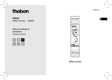 THEBEN DIMAX 534 plus Mode d'emploi | Fixfr