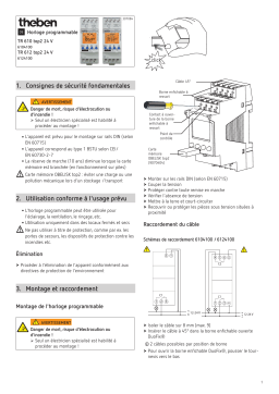 THEBEN TR 612 top2 24V Mode d'emploi