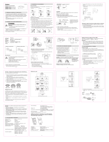 THEBEN SPHINX-105-100_SPHINX-105-220_SPHINX-105-300 Mode d'emploi | Fixfr