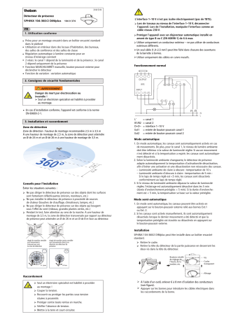 THEBEN SPHINX 104-360/2 DIMplus Mode d'emploi | Fixfr