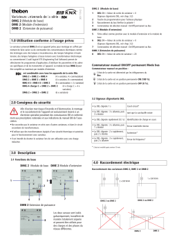 THEBEN DMB 2 KNX Mode d'emploi