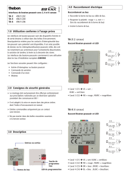 THEBEN TA 6 KNX Mode d'emploi