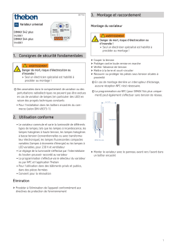 THEBEN DIMAX 544 plus Mode d'emploi