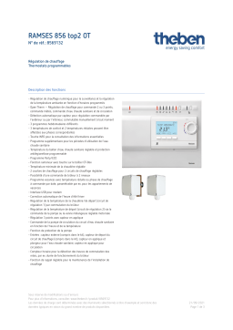 THEBEN RAMSES 856 top2 OT Fiche technique
