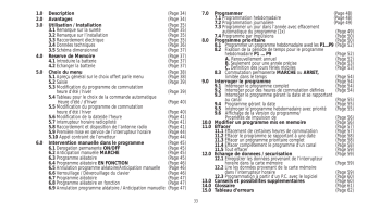 TR 644 S DCF | TR 642 S DCF | TR 644 S 120V | TR 644 S | TR 644 S 12V | TR 644 S 24V | THEBEN TR 642 S Mode d'emploi | Fixfr