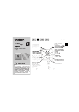 THEBEN TR 030 top Mode d'emploi