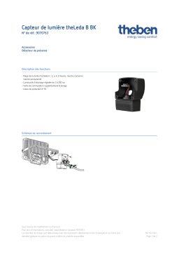 THEBEN Light module theLeda B BK Fiche technique