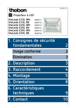 THEBEN theLeda E20L BK Mode d'emploi