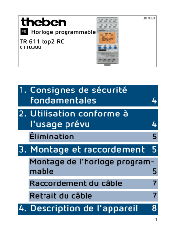 THEBEN TR 611 top2 RC Mode d'emploi | Fixfr