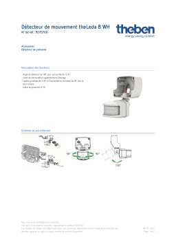 THEBEN Motion module theLeda B WH Fiche technique