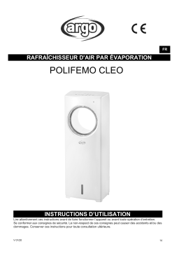 Argo POLIFEMO CLEO AIR COOLER Manuel utilisateur