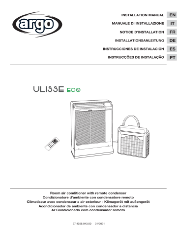 Argo ULISSE ECO Installation manuel | Fixfr