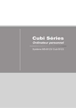 MSI Cubi B123 Manuel d'utilisation | AI Chat & PDF