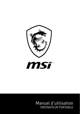 MSI MS-17E9 GE75 Raider 10SE Manuel du propriétaire