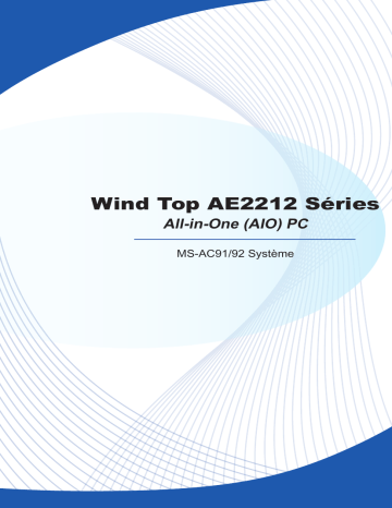 MS-AC92 | MSI MS-AC91 Wind Top AE2212G Manuel du propriétaire | Fixfr