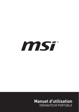 MSI MS-16Q2 WS65 8SK Manuel du propriétaire