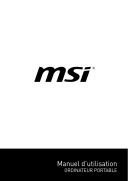 MSI MS-17G1 P75 Creator 9SG Manuel du propriétaire