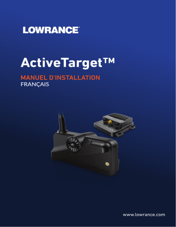 Simrad ActiveTarget Installation manuel | Fixfr