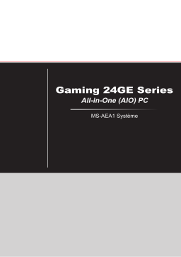 MSI MS-AEA1 Gaming 24 6QD Manuel du propriétaire