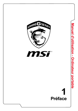 MSI MS-1776 GS70 6QC Stealth Manuel du propriétaire