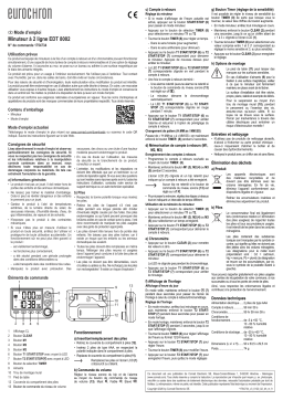 Eurochron EC-3509468 Digital Manuel du propriétaire