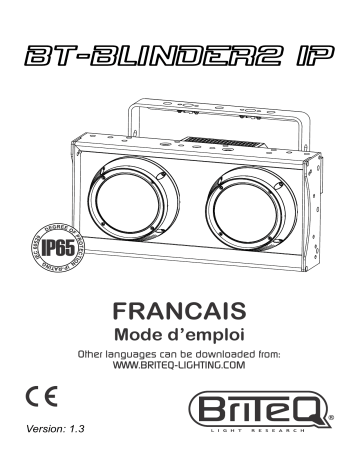 Briteq BT-BLINDER2 IP Manuel du propriétaire | Fixfr