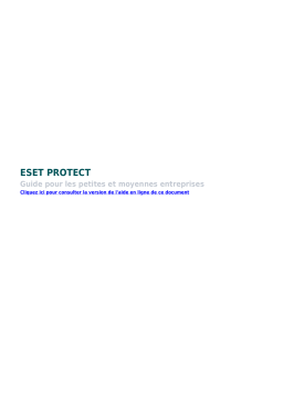 ESET PROTECT 9.0 Manuel du propriétaire