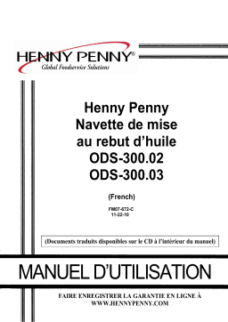 Henny Penny ODS-300 Mode d'emploi