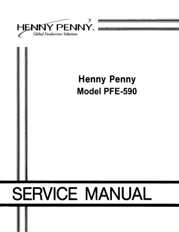 Henny Penny 590 Manuel utilisateur | Fixfr