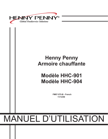 Henny Penny 901-904 Manuel utilisateur | Fixfr