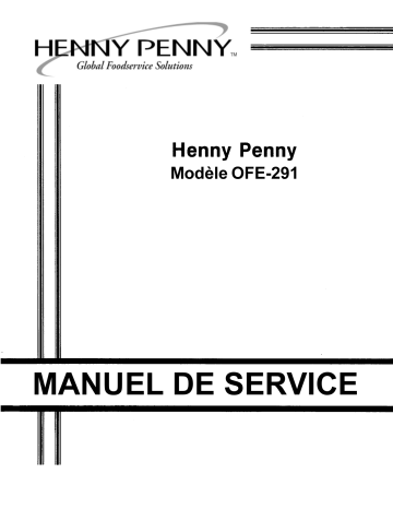 Henny Penny 291 Manuel utilisateur | Fixfr