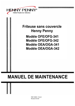 Henny Penny 34X Manuel utilisateur