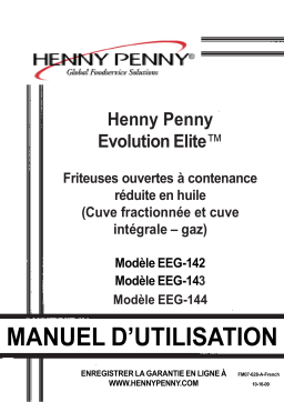 Henny Penny EEG-14X Manuel utilisateur