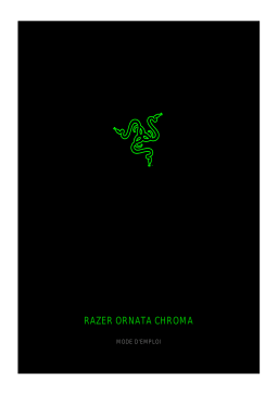 Razer Ornata Chroma | RZ03-02043 Keyboard Mode d'emploi
