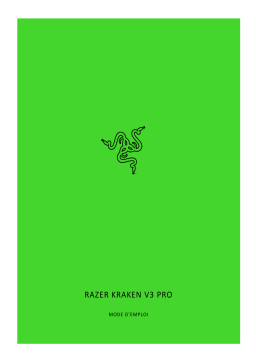 Razer Kraken V3 Pro | RZ04-03460 Mode d'emploi
